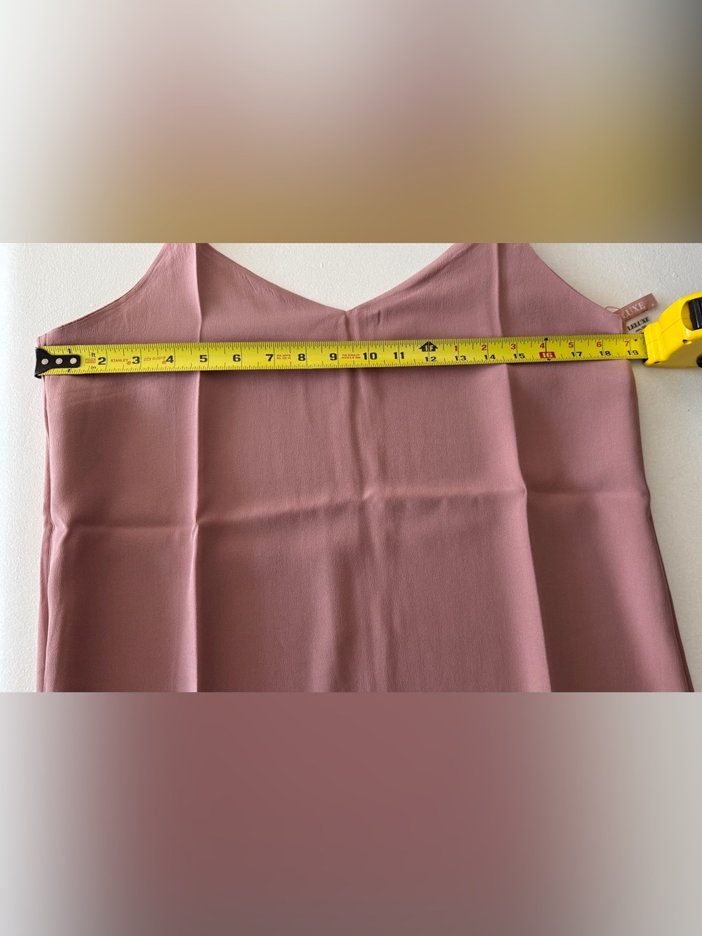 NWT LELUXE ROSE CAMI ASH ROSE - Picture 11 of 15